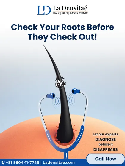 By the time you notice thinning, your roots have already been calling for help. This post stresses the importance of early diagnosis to understand the root cause and protect the hair you still have before it's too late.