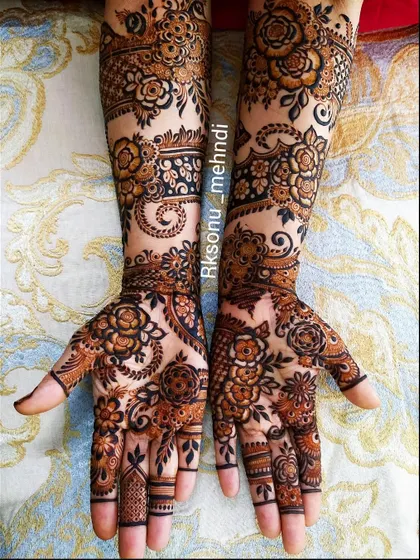 This collection showcases more of my diverse design work. Each piece is a unique blend of floral, geometric, and traditional patterns, demonstrating the versatility of mehndi art.