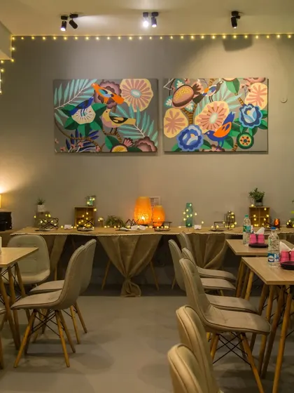 Making memories one day at a time. Another view of our beautifully set up cafe, ready to host another happy celebration.