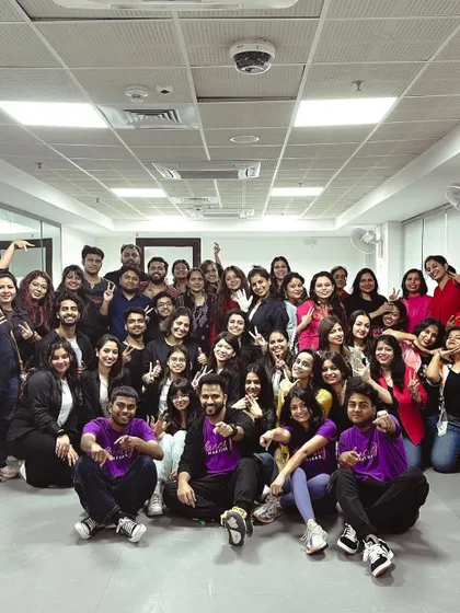 The whole DM family together after a Sunday DANCE KORNER showcase. A day of amazing performances and fun-filled games.