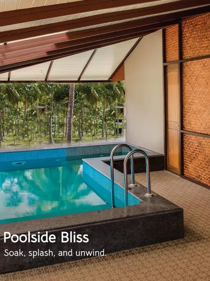 Indulge in the ultimate luxury with our private pool cottages at Kabini, where you can soak, splash, and unwind in complete privacy.