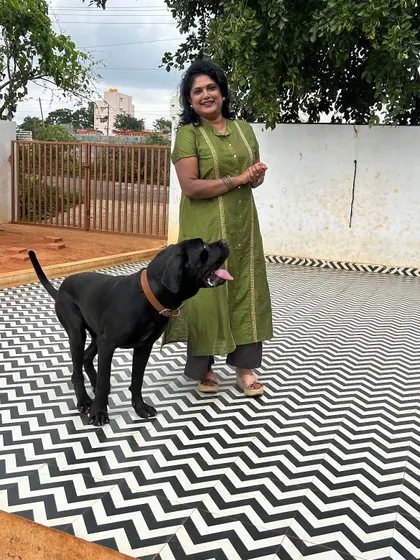A proud moment with a happy guest. Seeing them so content is my greatest reward.