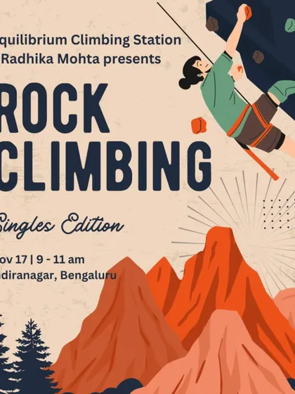 Could you find your rock while rock climbing? This singles edition event at Equilibrium Climbing Station is for anyone who loves a good challenge and adventure.