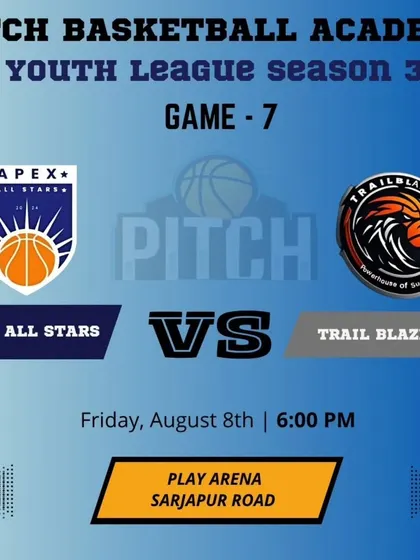 Announcing Game 7 of Season 3, a matchup between two teams with something to prove: Apex All Stars and Trail Blazers.