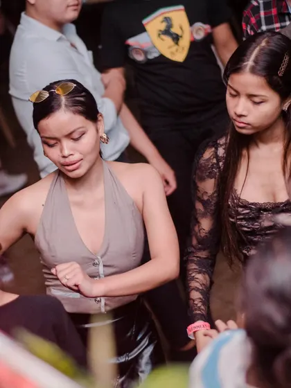 The dance floor was full of energy and good vibes all night.