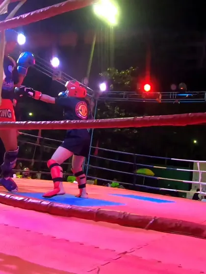 A powerful shot from Suhana's silver medal-winning bout. Her performance is an inspiration to our entire squad, especially the young women starting their journey.