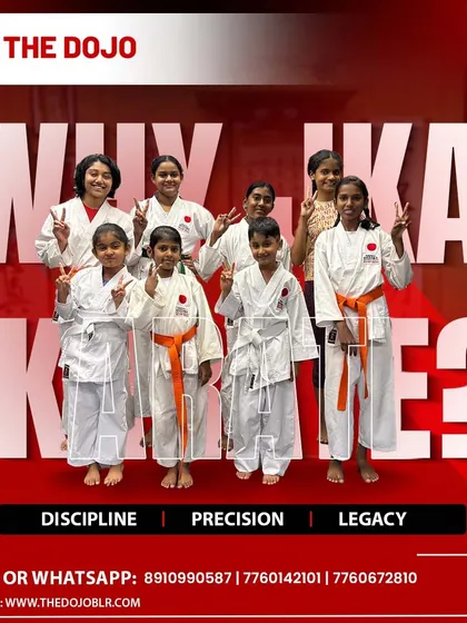 Our JKA Karate program welcomes students of all ages, including this amazing group of young girls. We believe in starting the journey of discipline, precision, and confidence early.