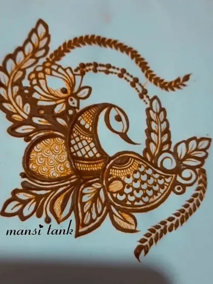 I often sketch my designs on paper first to perfect the details. This allows me to create flawless and unique motifs for my clients.