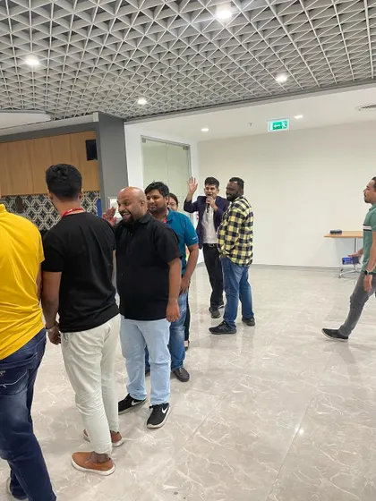 Getting a team organized and ready for the next challenge.