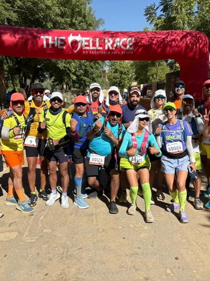 The GRR team at The Hell Race, another extreme event that tests the limits of our runners.