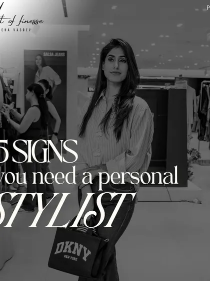 Here is part one of my guide on the 5 signs you need a personal stylist. Let's find out if your wardrobe is holding you back.