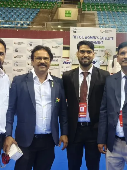 Our dedicated coaching staff at a national tournament. Their combined experience and collaborative approach are the backbone of our club's success.