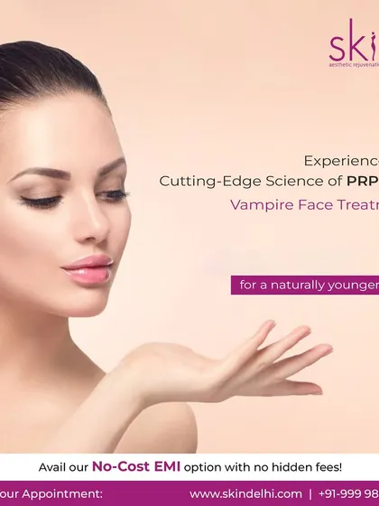 Experience the cutting-edge science of PRP with our Vampire Face Treatment. This procedure uses your own body's healing abilities to give you a naturally younger and more radiant look.