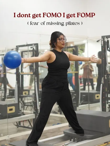 We don't get FOMO, we get FOMP (Fear Of Missing Pilates). It's a real thing.