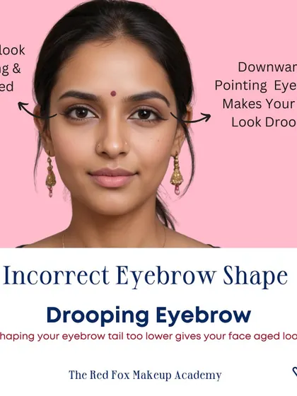 Avoid common makeup mistakes that make you look older. This carousel post explains how to correctly shape your eyebrows and apply contour and blush for a lifted, youthful look.