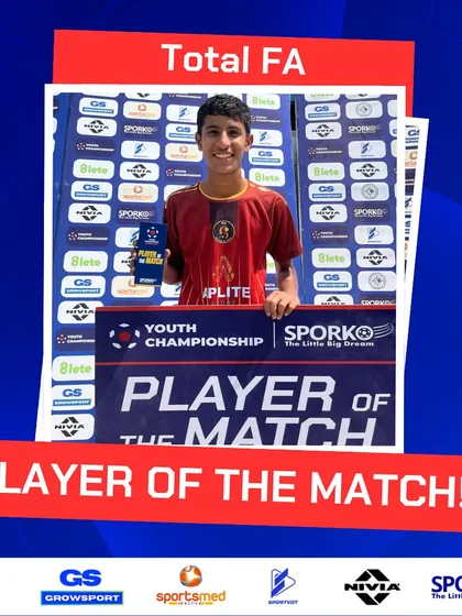 An absolute masterclass performance earns one of our players the Player of the Match award.