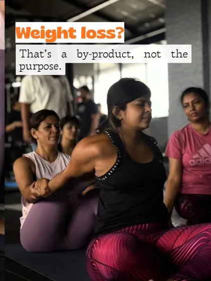 Think of weight loss as a potential side effect, not the main goal. The real purpose of our practice is to improve your overall health, from your bones and joints to your state of mind.