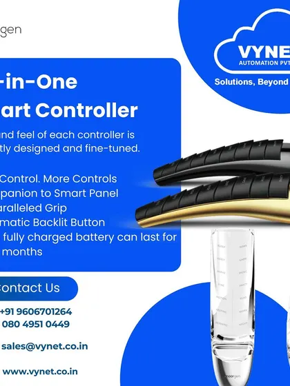 We offer the Moorgen All-in-One Smart Controller, an ergonomically designed remote with an unparalleled grip and automatic backlit buttons. This device acts as a perfect companion to your smart panels for handheld control.