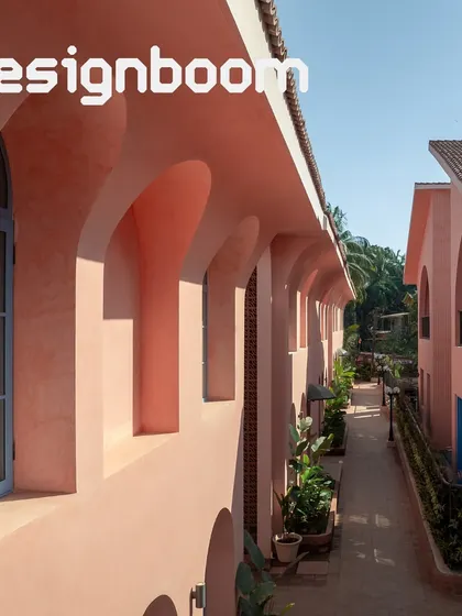 As featured in designboom, the Baia Villas project is a homage to Goa’s rich Portuguese heritage, reimagined for today. The six U-shaped villas are organized around serene pool courtyards, creating a space that embraces luxury, relaxation, and calm.