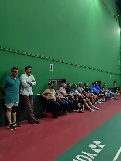 Another angle of our players enjoying the matches. These events are a great way to build relationships across our different centers.