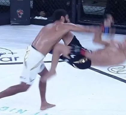 A perfectly timed takedown by our champion Sanjeet Budhwar during his title-winning fight at MFN 10 in Dubai. This is technical grappling at its finest.