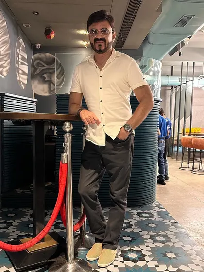 Posing for a picture at 145 after a full house night. It's a great feeling to see the place packed and everyone having a good time.