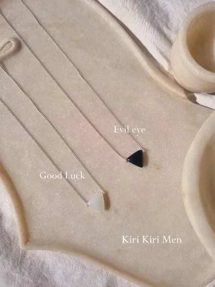 Another shot of my men's Tikona pendants.