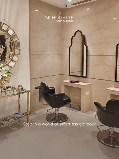 Step into a world of effortless glamour. This corner of my salon, with its marble walls and ornate mirrors, reflects the sophisticated and artistic atmosphere I strive to create for every client.