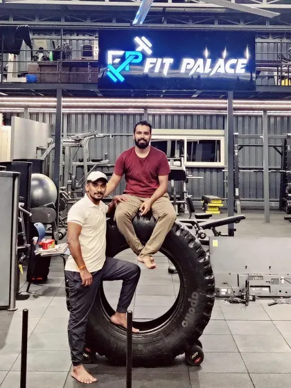 A duplicate of the pose with a friend, showing our strong bond.
