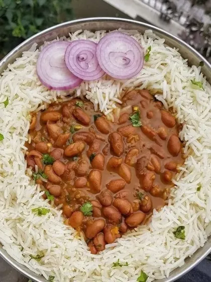 I believe food is love, and sometimes I like to show it. Here is my classic Rajma Chawal, a simple, soulful dish that is a favorite for many. It’s the ultimate comfort food that truly tastes like home.