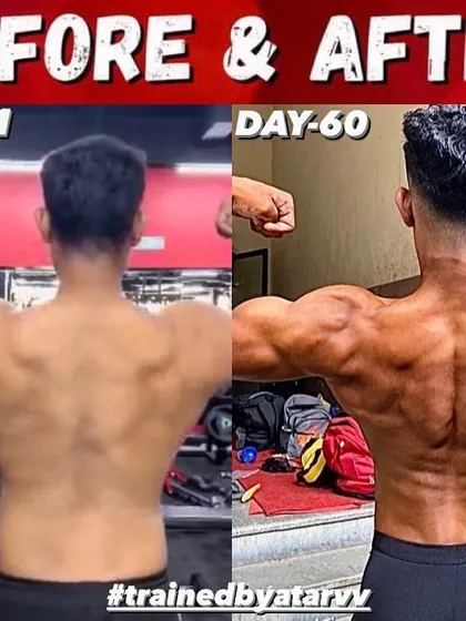 An 8-week back transformation for a natural bodybuilding show. We built significant muscle detail and width, which is crucial for a winning back pose.