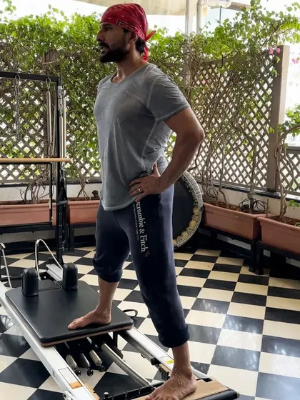 Training Saif Ali Khan is always a pleasure. He is hardworking, focused, and a great example of how men can benefit from Pilates to build functional strength and improve overall body mechanics.