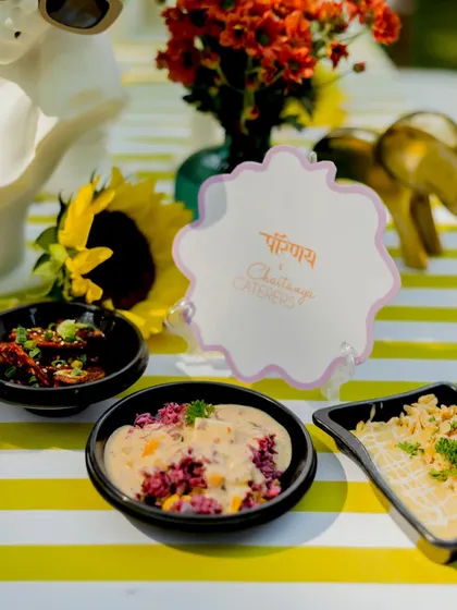 A beautifully styled shot of my fusion creations, highlighting the vibrant colors and unique presentation that I bring to every event.