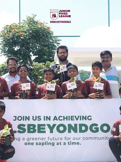 Another youth team joins the #GoalsBeyondGoals movement. I believe in instilling values of environmental stewardship in the next generation of athletes.