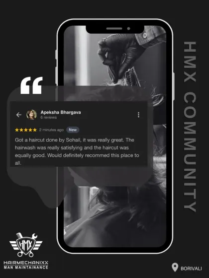 "The hairwash was really satisfying and the haircut was equally good." Apeksha Bhargava shares her great experience with our stylist Sohall.