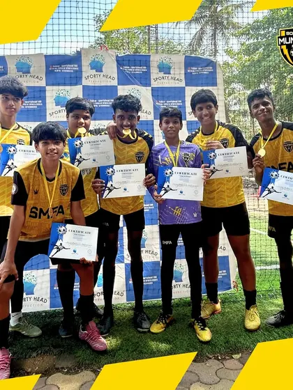 Our players with their certificates and medals after a successful tournament run. Every achievement, big or small, is a step forward.