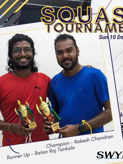 Another look at our happy winners. We ensure every tournament ends with recognition for the top performers.
