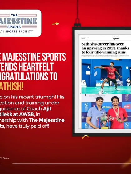 We extend our heartfelt congratulations to K. Sathish for his recent triumph. His dedication and training under the guidance of Coach Ajit Wijetilekk have truly paid off.