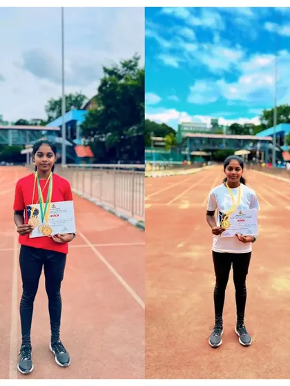 Our athletes Priyamani and Neha qualified for the PU State and Amateur State Championships with multiple medal wins in various events.