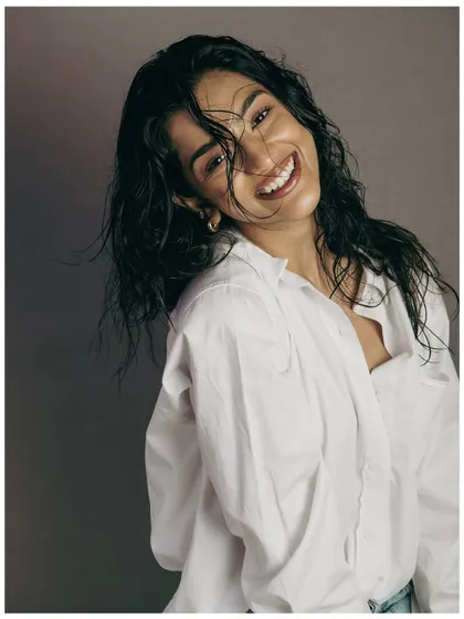 A genuine, beautiful smile. Casting directors love to see a model's personality shine through.