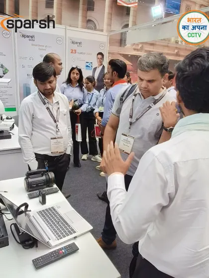 A product demonstration in progress at the ICSMS 2025 event. I believe in giving potential users a real feel for the technology I've built.