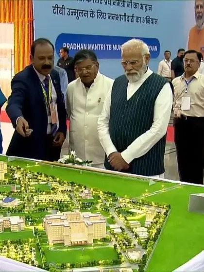 We were honored to have our project, AIIMS Guwahati, inaugurated by the Hon. PM Narendra Modi. This image shows the Prime Minister reviewing the detailed architectural model of the campus, a milestone in India’s healthcare landscape.