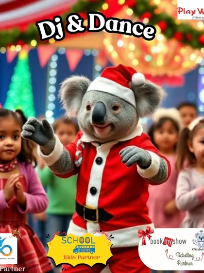 Get ready to dance! Our Christmas party features a DJ and a dance floor, with our mascot joining in the fun. It's all about creating a high-energy, joyful atmosphere.