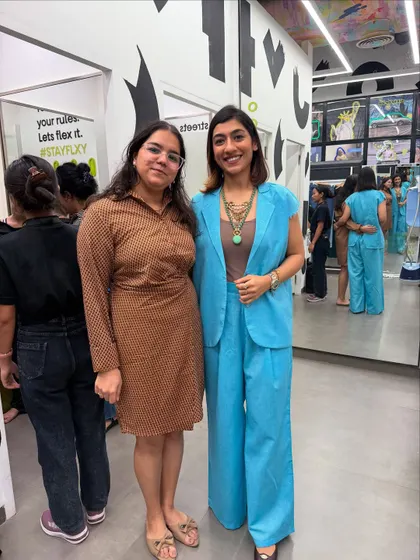 With another happy client at the in-store styling event. Every person walked out not just with new clothes, but with a renewed sense of confidence.