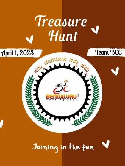 Team BCC from Bengaluru Cycling Club is joining the fun. We love the spirit of friendly competition.