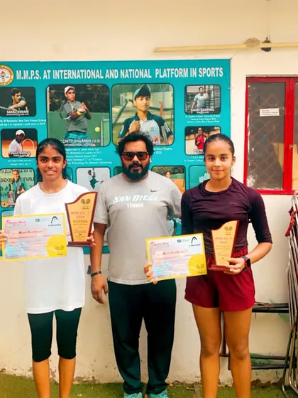 Proud of Geetaarthi Gaba, who secured the runner-up position in the AITA CS-7 U-18 tournament. We celebrate every podium finish as a victory for the academy.