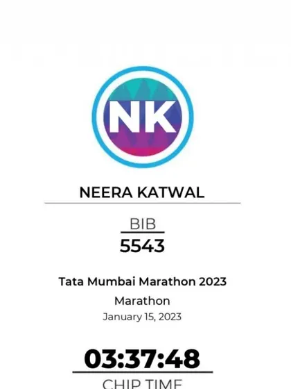 My official chip time from the Tata Mumbai Marathon. A result I am very proud of, especially after a 6-year break from the full marathon distance.