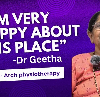 "I am very happy about this place." We are honored to receive such positive feedback from Dr. Geetha, a gynecologist who trusted us with her care.