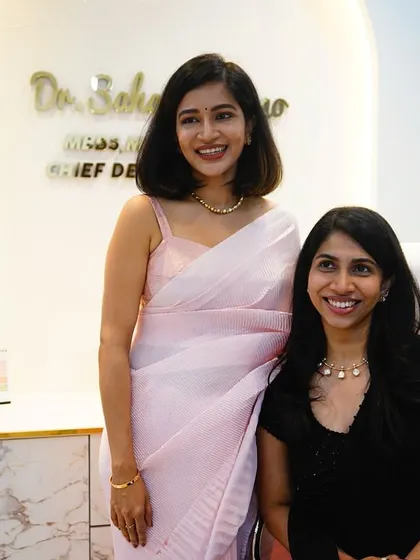 With Dr. Sahana Ilango at our Chennai branch launch. It is wonderful to partner with such a skilled dermatologist to lead our new location.
