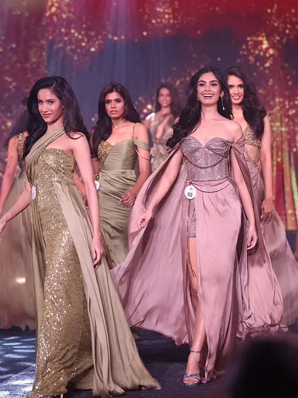 Igniting the ramp with fierceness and flair at Miss Diva 2023. My extensions are turning dreams into reality.